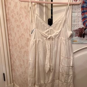 ZARA - WHITE SUMMER DRESS